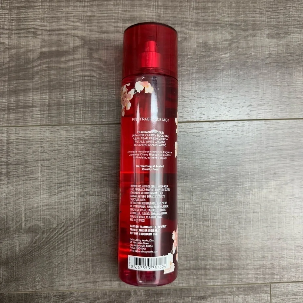 Bath & Body Works Japanese Cherry Blossom Fragrance Mist Body Spray